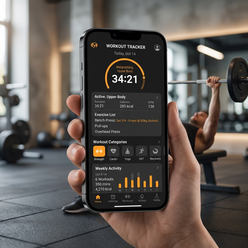 FitFlow App — UI/UX Experience